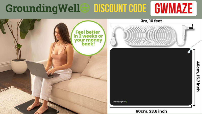 GroundingWell Coupon Code GWMAZE - Extra 5% OFF entire order