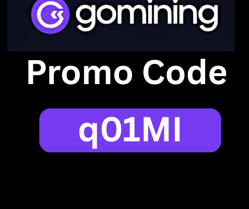 Cover image for Gomining Referral Code “q01MI” Get 5% Bonus Earning
