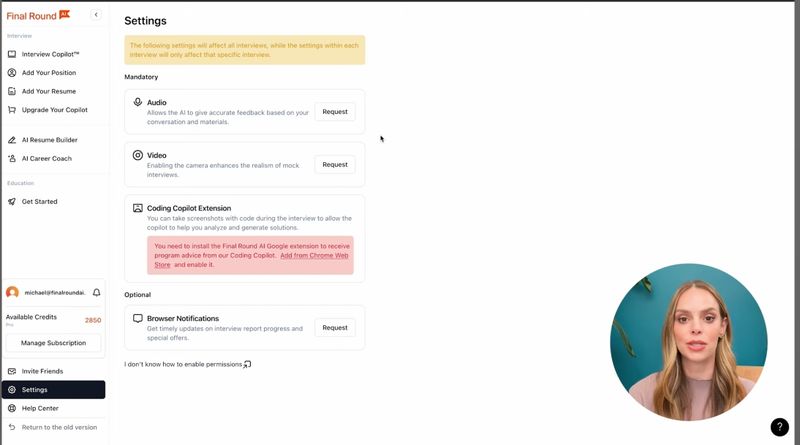 How does Final Round AI work?