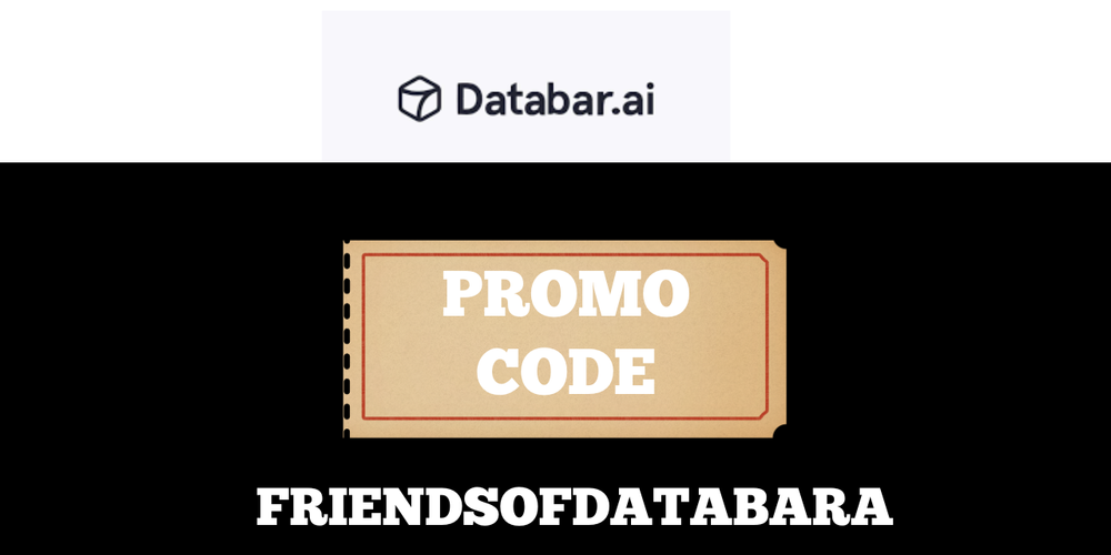 How to Get Databar Promo Code [FRIENDSOFDATABAR] – Get 10% Off on Your ...