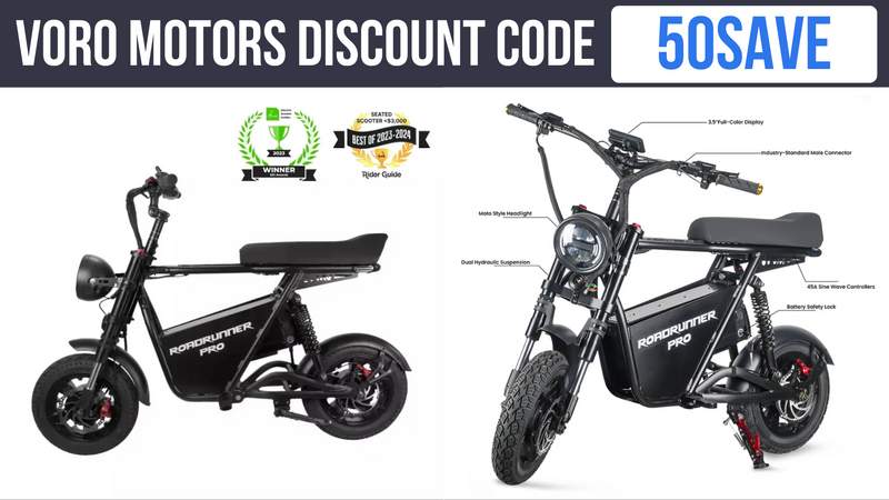 Voro Motors Coupon Code 50SAVE - Extra $50 OFF