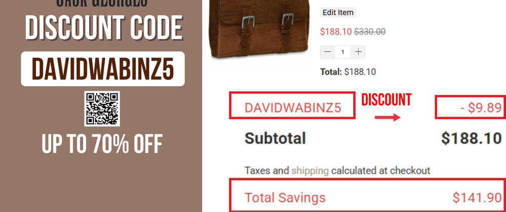 Cover image for Apply Jack Georges Promo Code DAVIDWABINZ5 (Validated) - Updated 2026