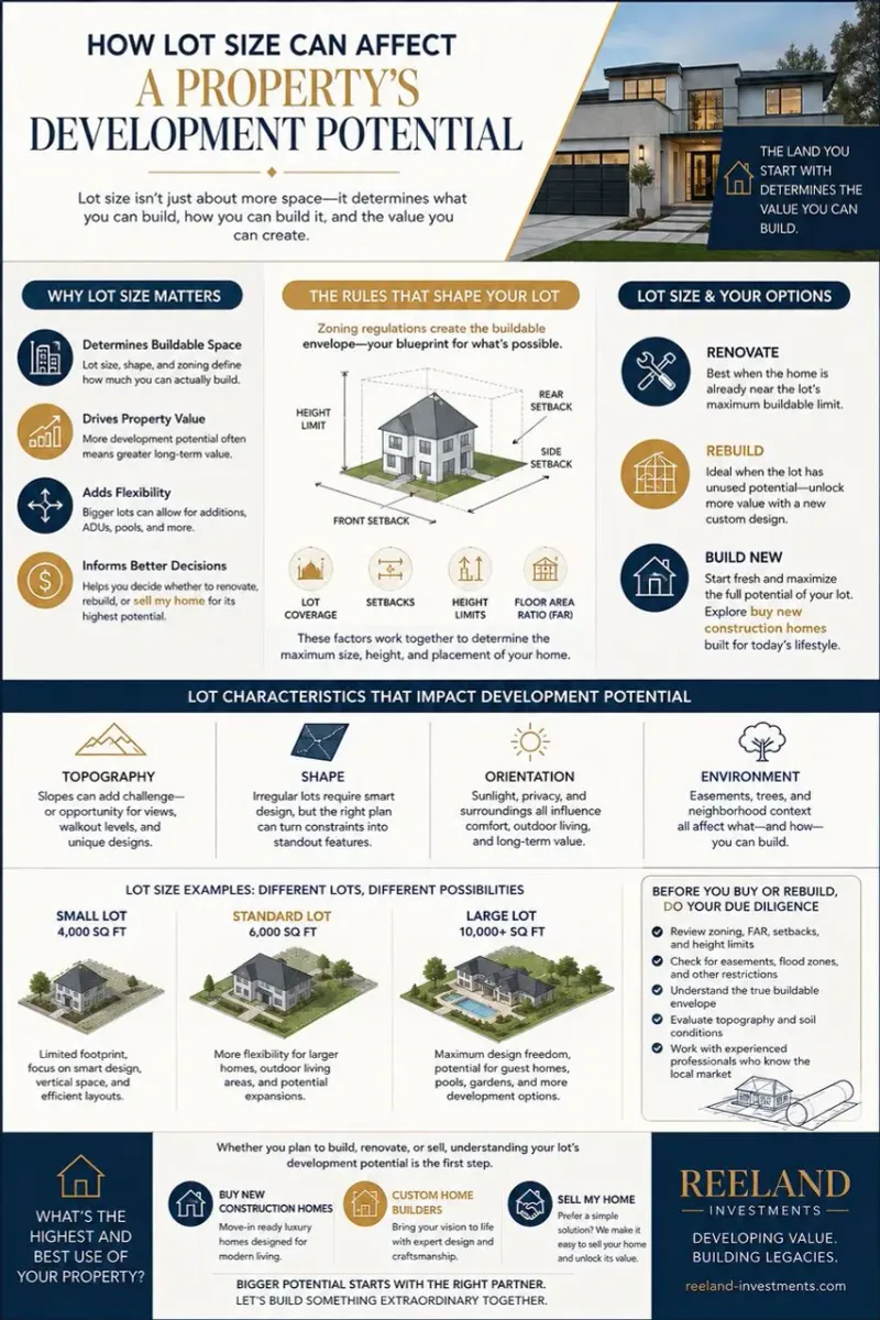 How Lot Size Can Affect a Property's Development Potential