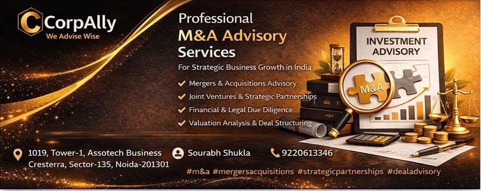 Cover image for Grow Through Strategic Deals with M&A Advisory Firms in India