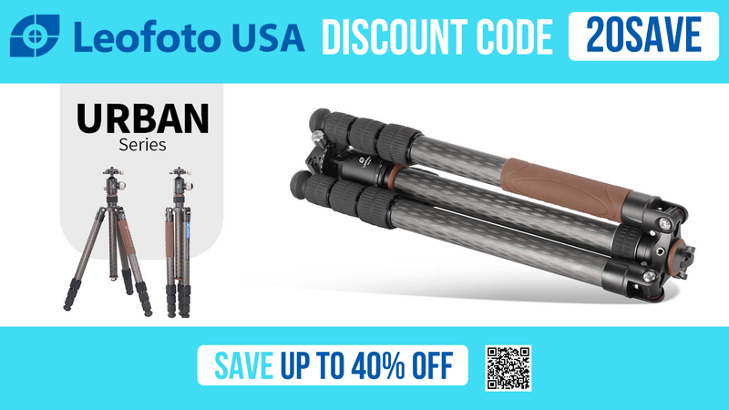 Leofoto USA Discount Code 20SAVE - Save 12% OFF sitewise