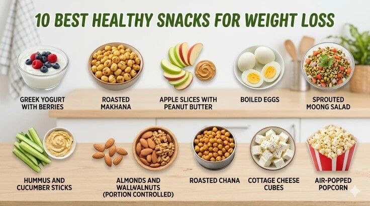 Cover image for 10 Best Healthy Snacks for Weight Loss