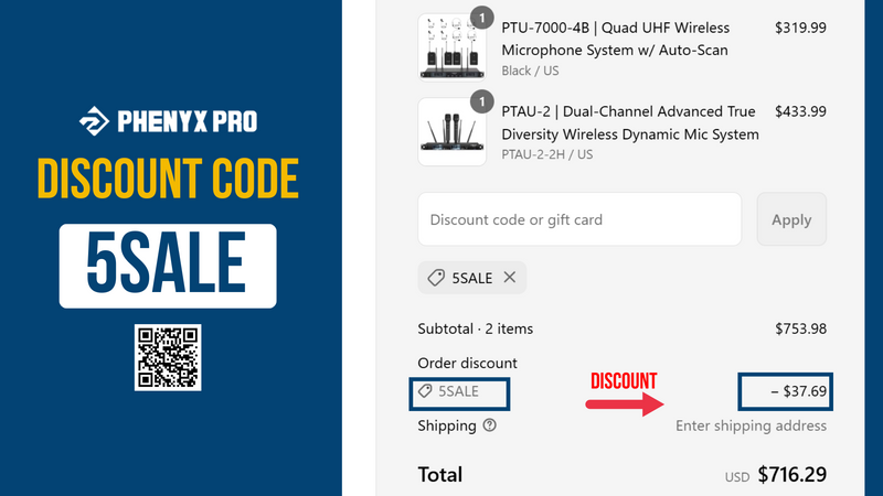 Phenyx Pro Coupon Code 5SALE - 5% OFF all items (Updated 2026)