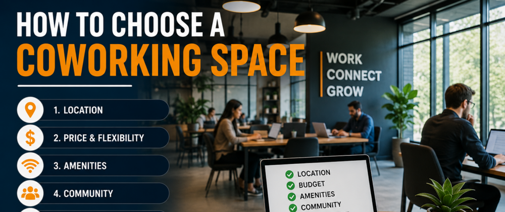 Cover image for Key Things to Check When Choosing a Coworking Space