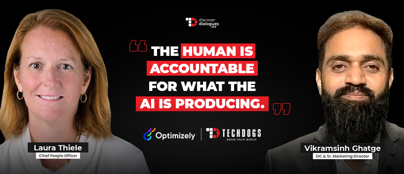 Cover image for Staying Human In An AI-First Workplace Ft. Laura Thiele, CPO At Optimizely